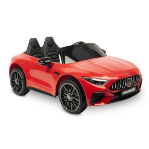 Coche eléctrico Toyz Mercedes SL63 para bebé - Rojo