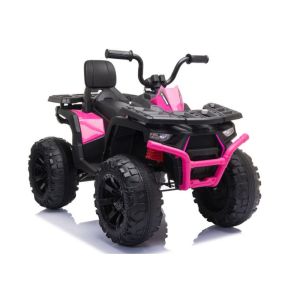 Quad Eléctrico Infantil JC333 Rosa con Luces y Música