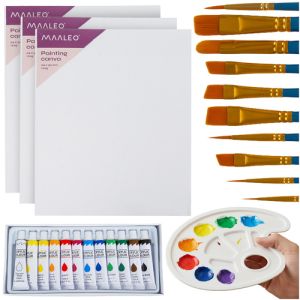 Set de Pintura Creativo 26 Piezas Maaleo - Arte para Niños y Adultos