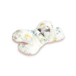 Almohada Mariposa Sensillo para Bebés - Rosa Retro