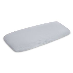 Sábana para Cuna de Bambú Sensillo Grises 90x40