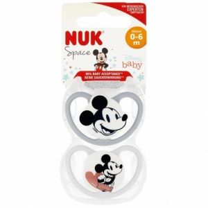 Chupete de silicona Nuk Mickey Mouse 0-6 meses