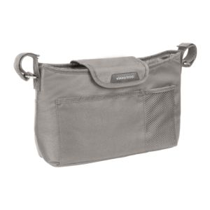 Organizador Carrito Bebé Ella Gris Kikkaboo, práctico y elegante
