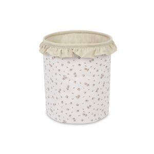 Cesta para Juguetes Beige Rosa Sensillo - Almacenamiento Infantil