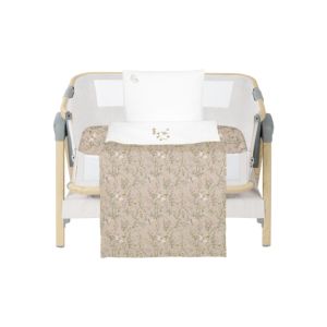 Juego de Cama Minicuna 3 piezas Secret Garden Beige Kikkaboo