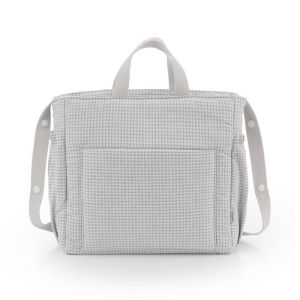Bolso Maternal Pack Polo Grey 16x43x37 Cm - Cambrass