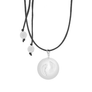 Llamador de Ángeles Sofie Black de Proudmama - Joyas Embarazo