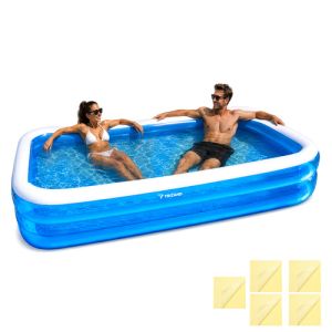 Piscina hinchable infantil Trizand 262 x 175 x 50 cm