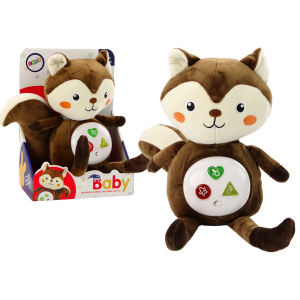 Ardilla de Peluche Interactiva con Melodías Educativas
