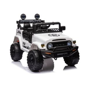 Coche Eléctrico Infantil Toyota FJ Blanco 12V con Control Remoto