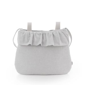 Bolso Maternal Boho Polo Grey 3.5x41x38.5 Cm - Cambrass