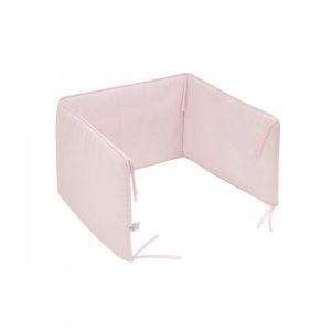 Protector 60 (cuna 60) 180x40x3 Cm Liso E Rosa Empolvado - Cambrass