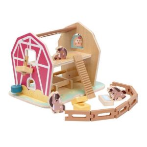 Granja de Madera con Caballos Chicco toys - vista frontal