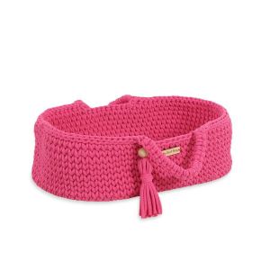 Moisés de Muñecas Boho My Sweet Baby - Fucsia 100% Algodón