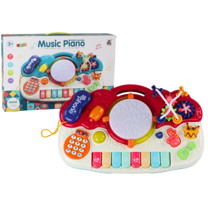 Piano Organizador Educativo con Sonidos y Luces
