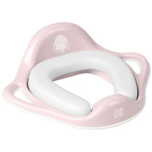 Asiento de inodoro con almohadilla suave Hippo Rosa Kikkaboo