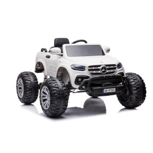 Coche Eléctrico Infantil Mercedes DK-MT950 4x4 Blanco