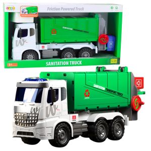 Camión de Basura Grande con Función Elevadora y Sonido 1:10