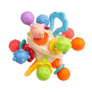 Sonajero y mordedor Toyz con colores vibrantes y características estimulantes