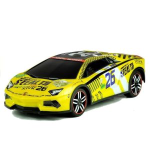 Coche Deportivo Teledirigido Amarillo R/C