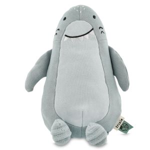 Peluche pequeño Mr. Shark Trixie - Algodón orgánico y sostenible