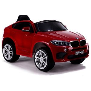 BMW X6M Coche Eléctrico Infantil Rojo con Control Remoto
