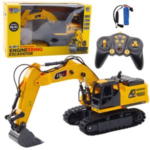 Excavadora Crawler RC Control Remoto 6CH 27MHz