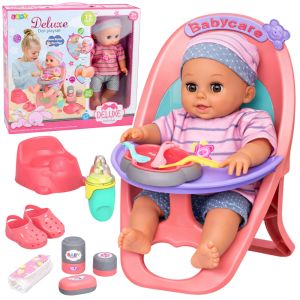 Muñeca Bebé Interactiva con Sonidos y Accesorios