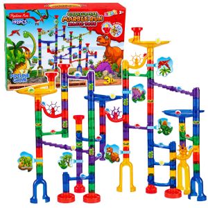 Set de construcción de dinosaurios con 192 piezas creativas.