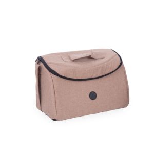 Bolsa de mamá Uni Beige Melange Kikkaboo - Multifuncional
