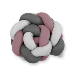 Protectores de Cuna Knot Bumper My Sweet Baby - Pastel Violet