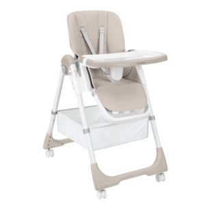 Trona Spicy+ Beige Kikkaboo para Bebés - Comodidad y Estilo