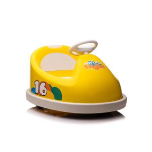 Coche Eléctrico Infantil Amarillo con Control Remoto