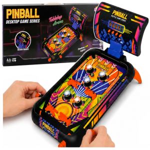 Mesa de pinball arcade con luces LED y sonidos de Lean Toys