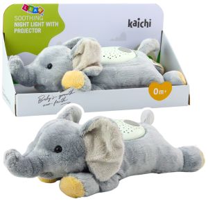 Elefante de Peluche Proyector y Sonidos