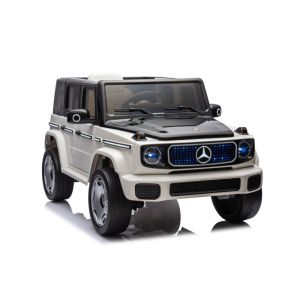 Coche Eléctrico Infantil Mercedes EQG 4x4 Blanco