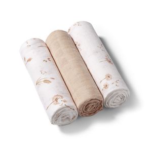 Pañales de Bambú Babyono 3 Piezas Beige - Suaves y Ecológicos