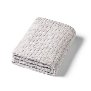 Manta de Algodón Orgánico Babyono para Bebé - Gris