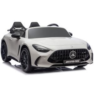 Coche Eléctrico Infantil Mercedes GT63 AMG Blanco 24V