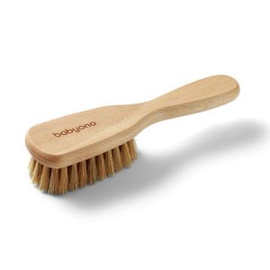 Cepillo de Cerdas Naturales Babyono para Bebés - Suave y Efectivo