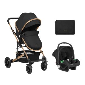 Carrito de bebé 3en1 Kikkaboo Amaia Negro 2024