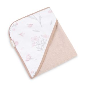 Capa de baño Sensillo Luvi Flori con capucha para secar al bebé