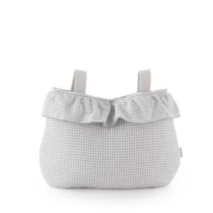 Bolso Organizador Boho Polo Grey 13x38x20 Cm - Cambrass