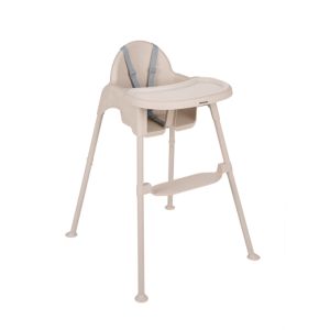 Trona 2 en 1 Oaty Beige Kikkaboo con Bandeja Doble