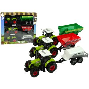 Set de Tractores y Remolques con Efectos de Sonido