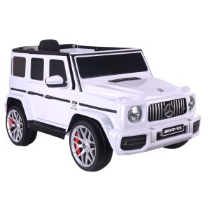 Coche a Batería Mercedes G63 Blanco S306-1