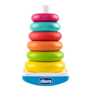 Pirámide de Colores Chicco toys - Juguete Educativo para Bebés
