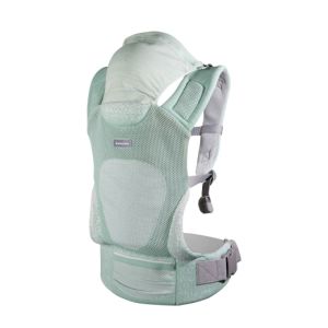 Portabebés Hoody Fly Knit Kikkaboo en Menta - Comodidad y Estilo