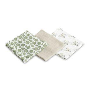 Pañales de Bambú Sensillo 3-Pack Elefante Gris 70x80