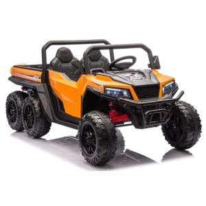 Vehículo eléctrico infantil 6 ruedas 4x4 24V XB-1038A Lean Cars naranja · 163 cm